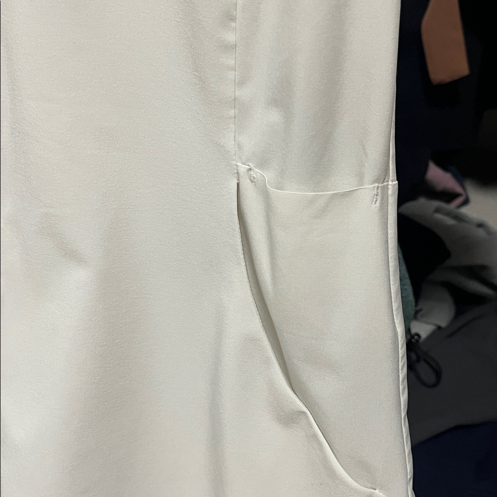 Athleta Cream Textured Top - Picture 4 of 5